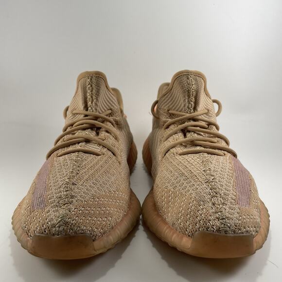 Adidas Yeezy Boost 350 V2 'Clay' Men's Size 12 Comfort Sneakers EG7490 Orange - Picture 2 of 9